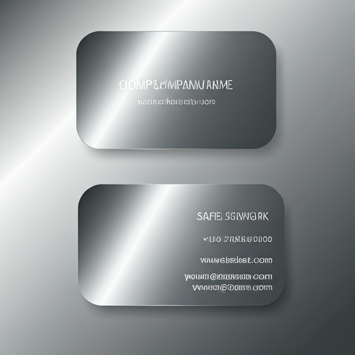 Silver Business Card
